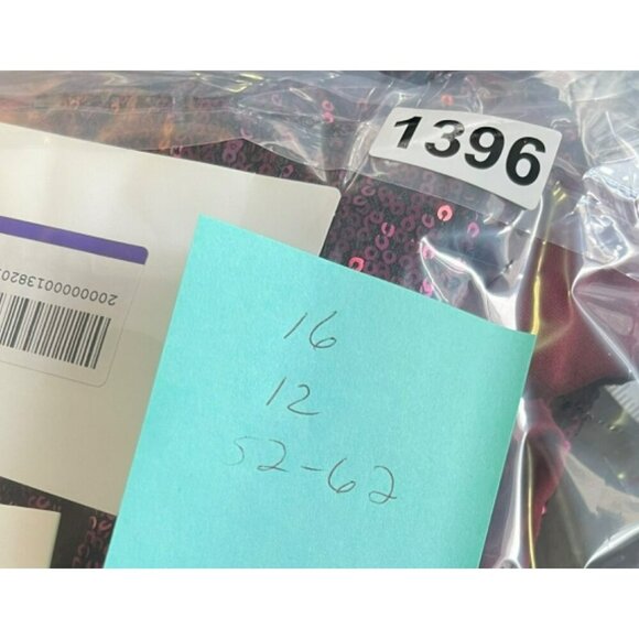 Retrofete $966 Sequin Violet Asymmetrical Tie Back Maxi Dress Sz XS NWT - Picture 11 of 12